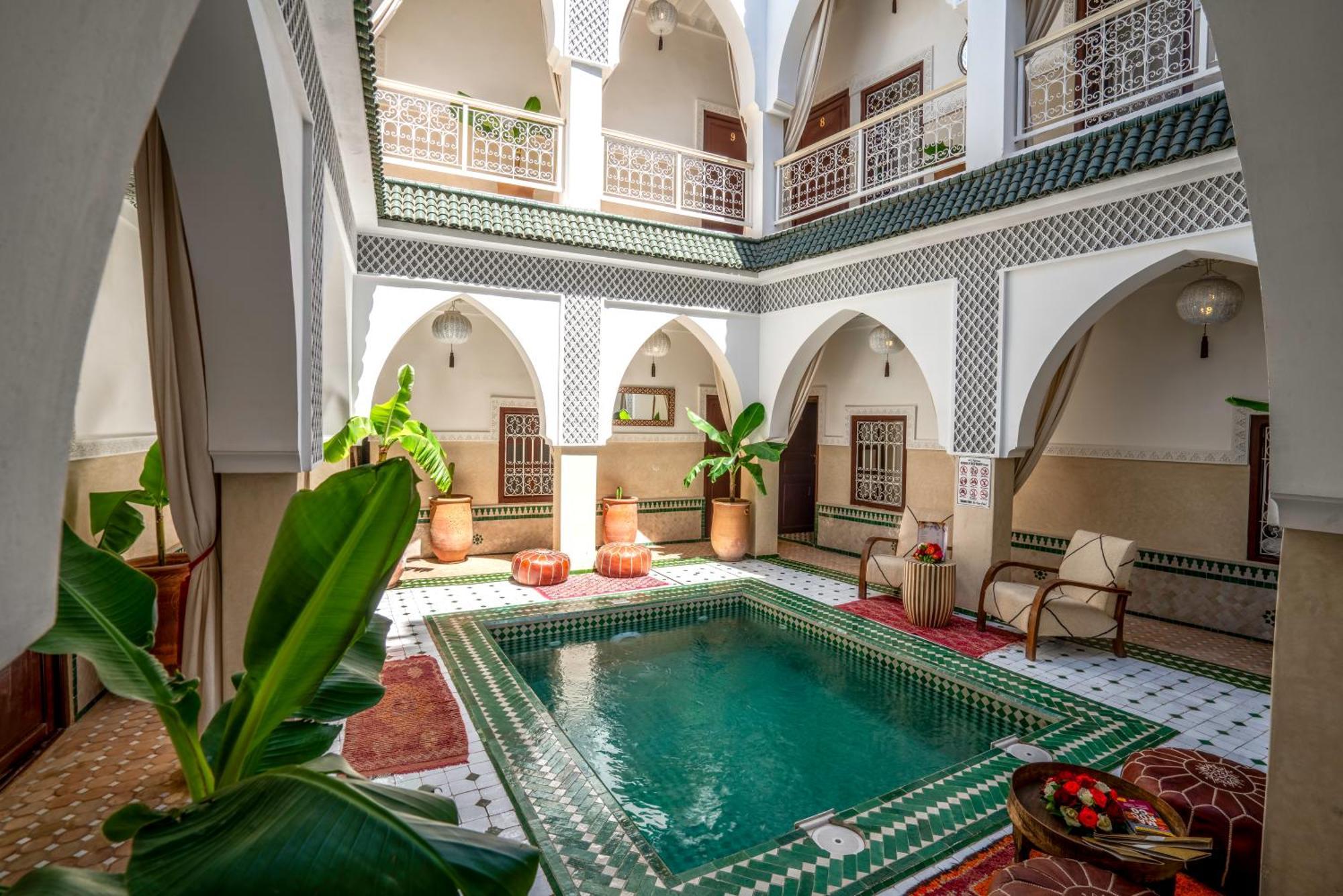 Riad Les Cornes De Gazelle 马拉喀什 外观 照片