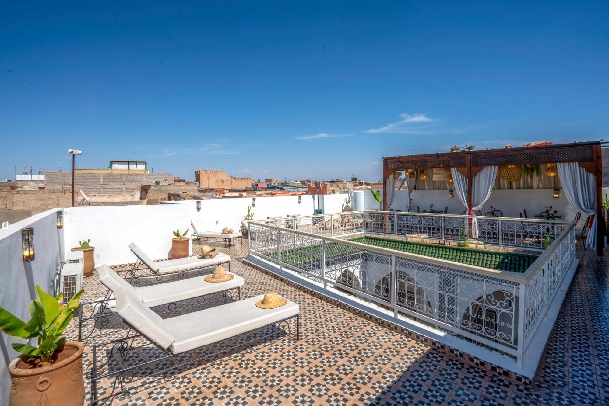 Riad Les Cornes De Gazelle 马拉喀什 外观 照片