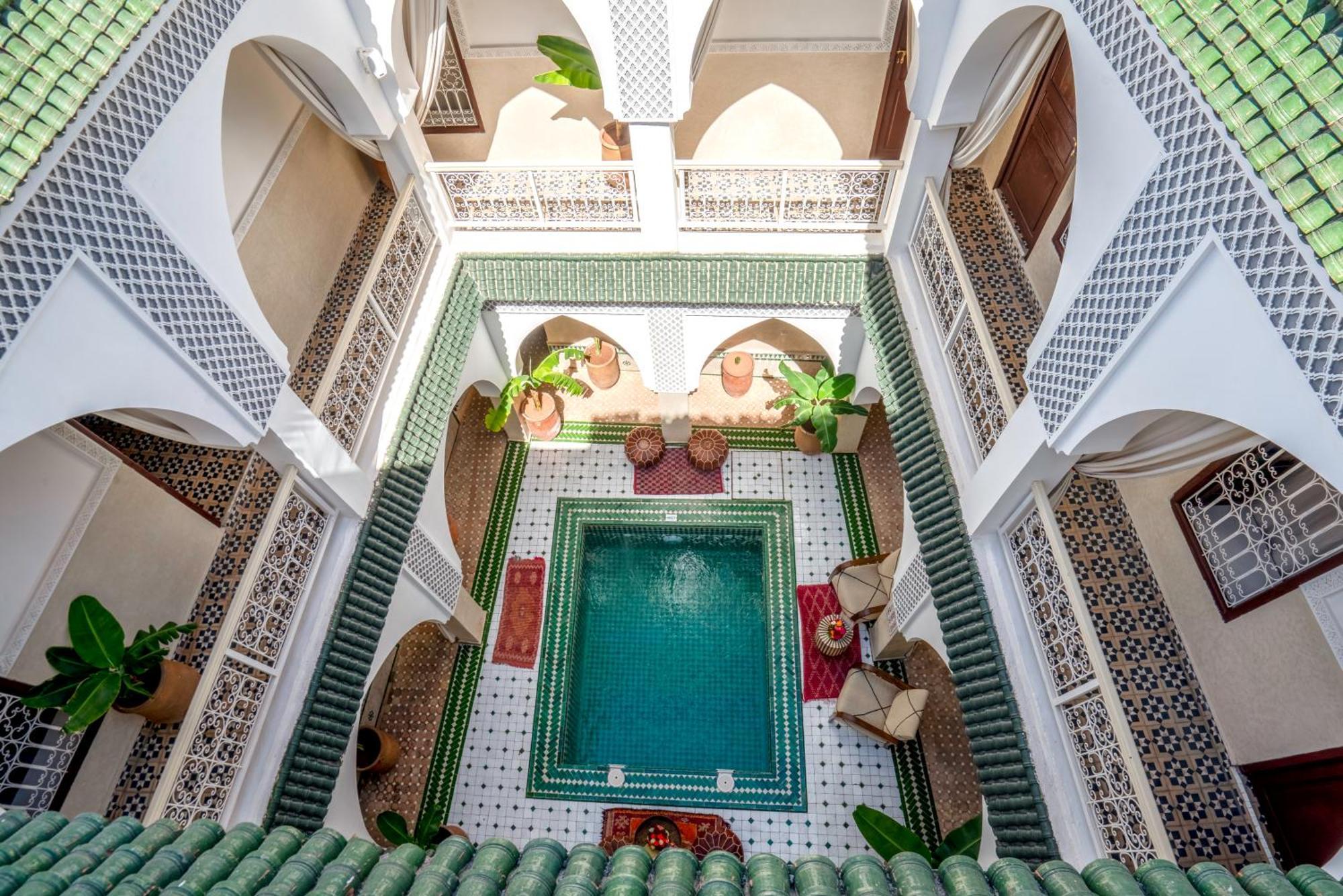 Riad Les Cornes De Gazelle 马拉喀什 外观 照片