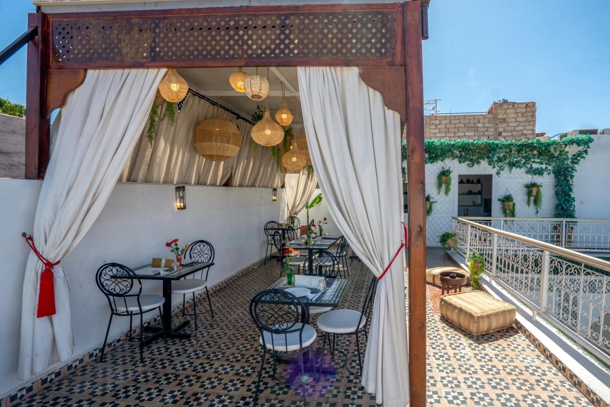 Riad Les Cornes De Gazelle 马拉喀什 外观 照片