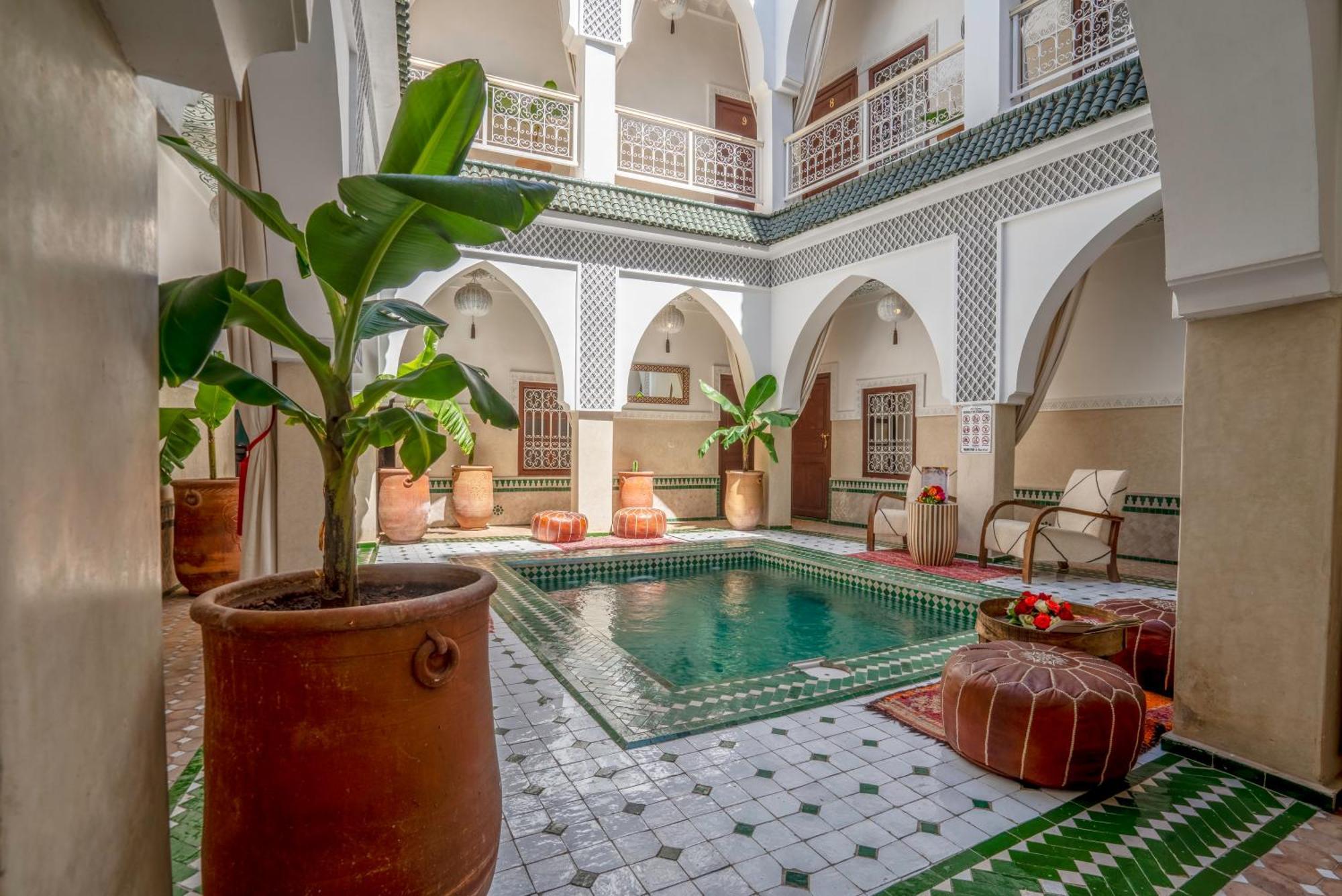 Riad Les Cornes De Gazelle 马拉喀什 外观 照片