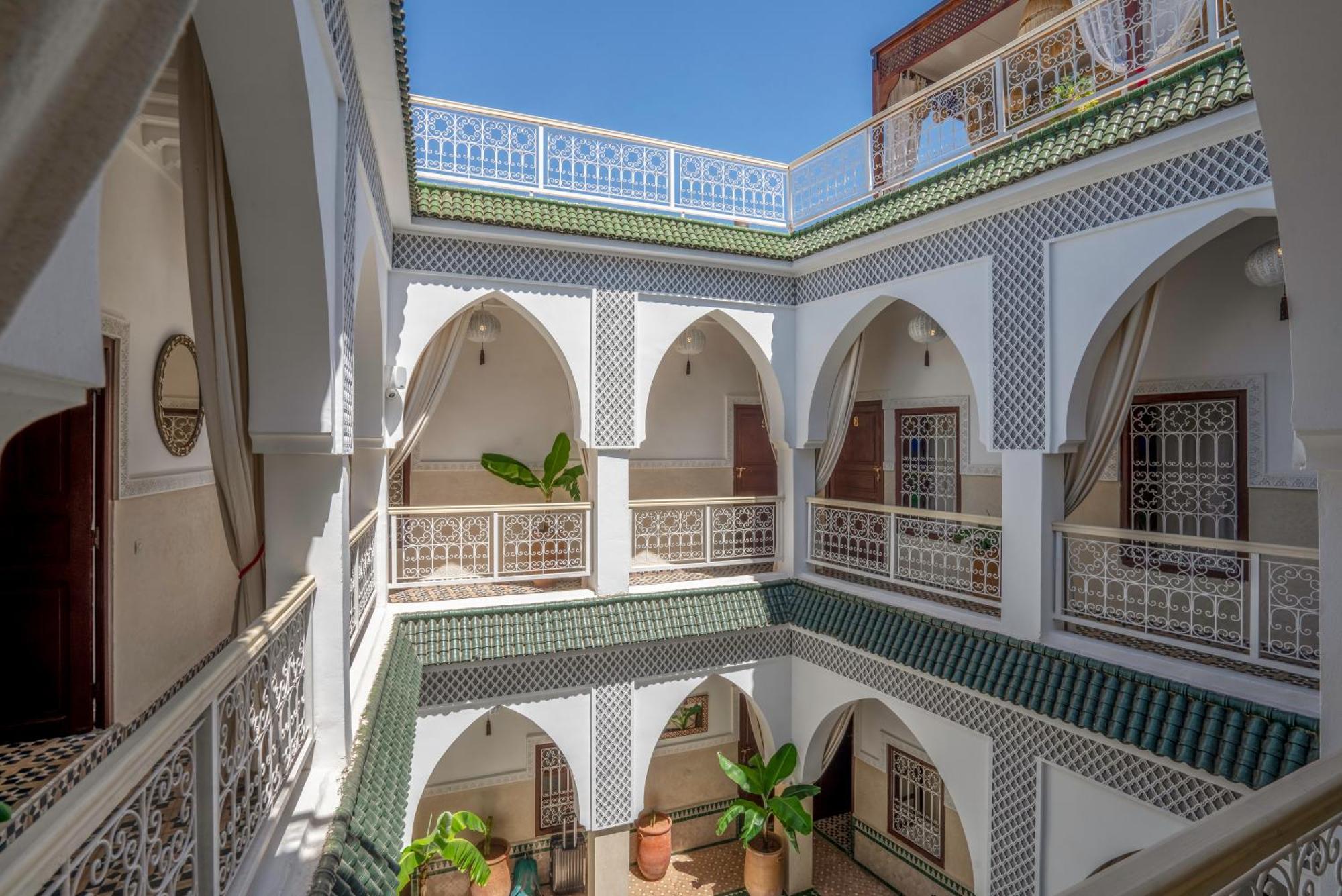 Riad Les Cornes De Gazelle 马拉喀什 外观 照片