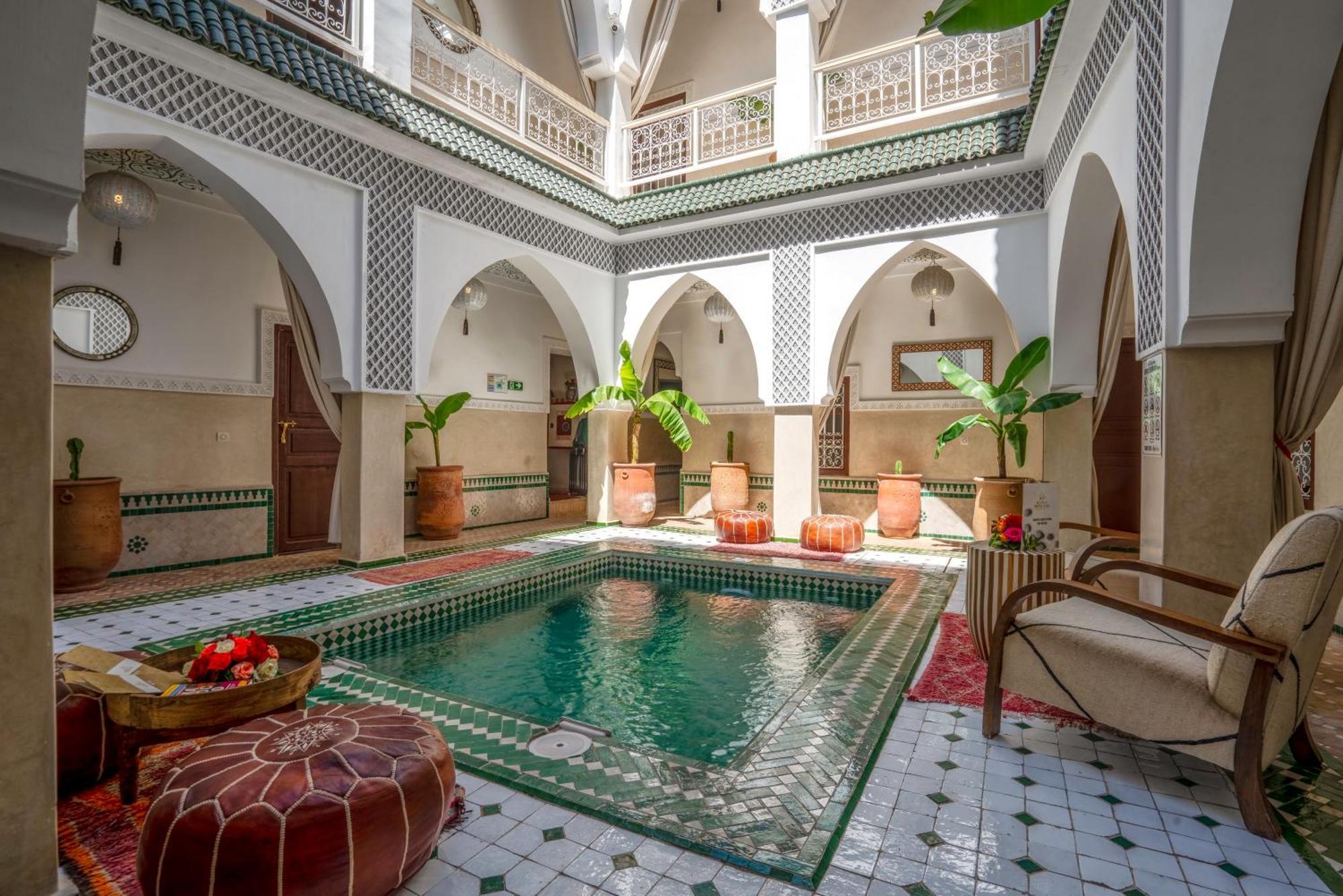 Riad Les Cornes De Gazelle 马拉喀什 外观 照片