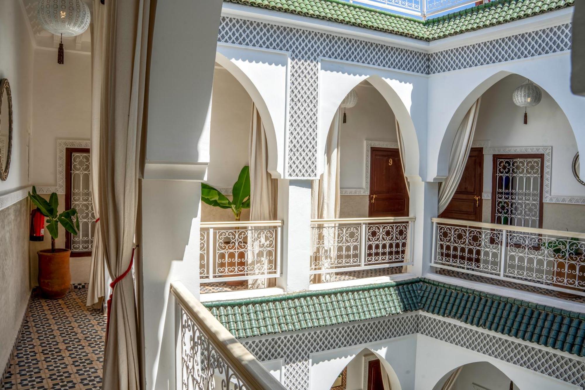 Riad Les Cornes De Gazelle 马拉喀什 外观 照片