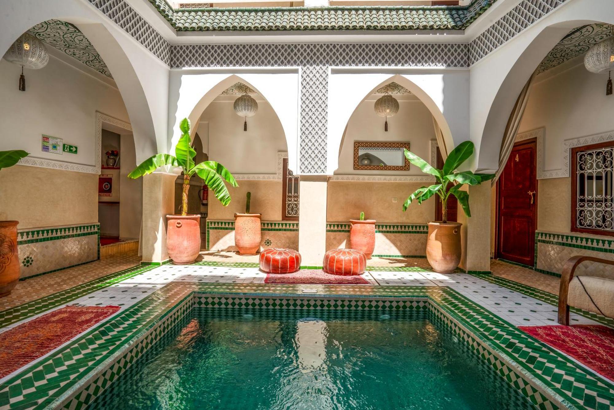 Riad Les Cornes De Gazelle 马拉喀什 外观 照片