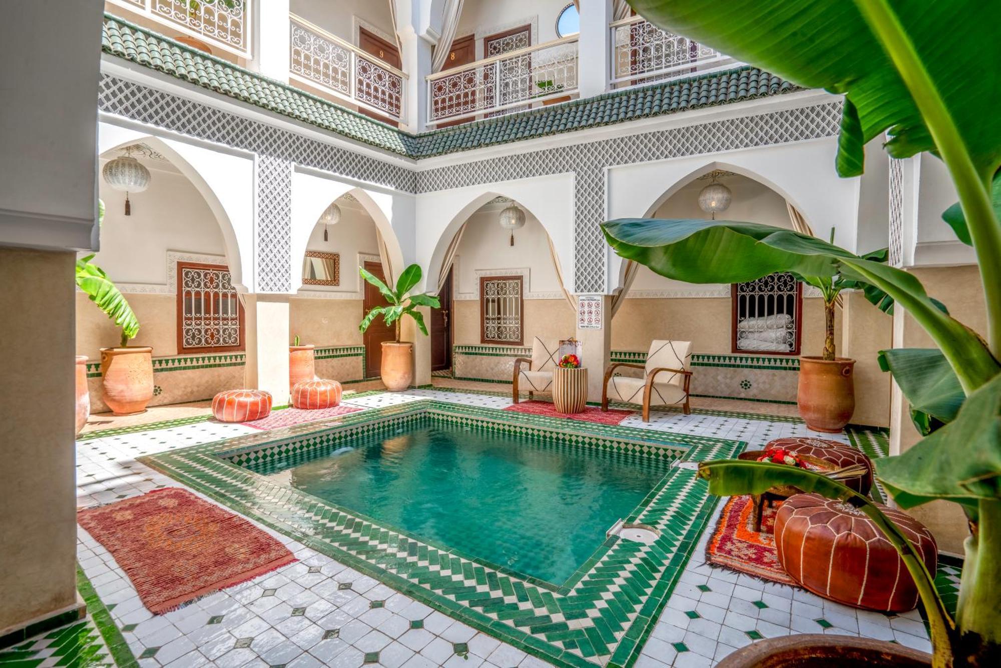 Riad Les Cornes De Gazelle 马拉喀什 外观 照片